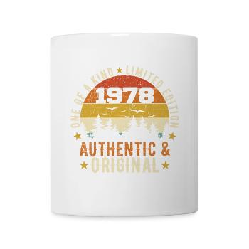 Original 1978 Authentic 1978 Birthday Gift - Mug - white - Front