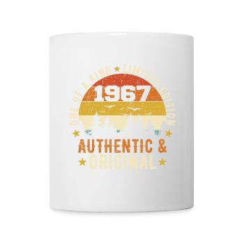Original 1967 Birthday Gift 1967 Authentic - Mug - white - Front