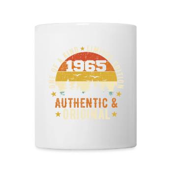 Original 1965 Cadeau D'anniversaire 1965 Authentic - Mug blanc - blanc - Devant