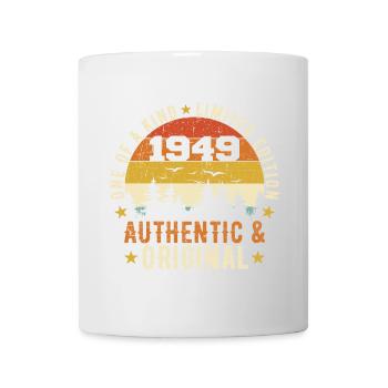 Original 1949 Birthday Gift 1949 Authentic - Mug - white - Front