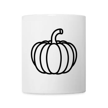 pumpkin - Mug - white - Front
