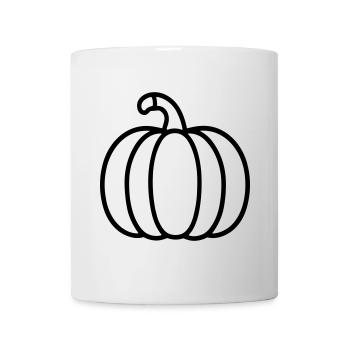 pumpkin - Mug - white - Front