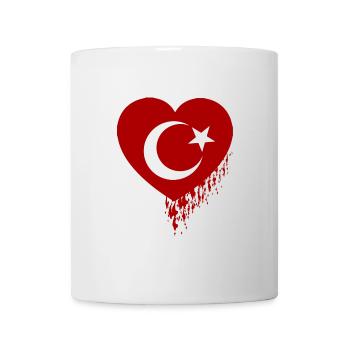 Bleeding Heart Turkey - Mug - white - Front