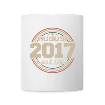 Vintage Born August 2017 Birthday Gift 2017 - Mug - white - Front