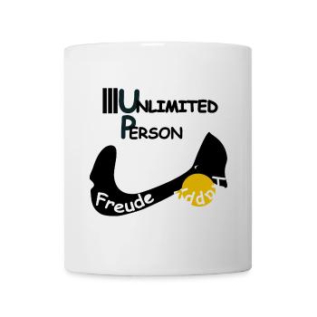 Freude & Happy - Tasse - Weiß - Vorne