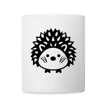 Igel - Tasse - Weiß - Vorne