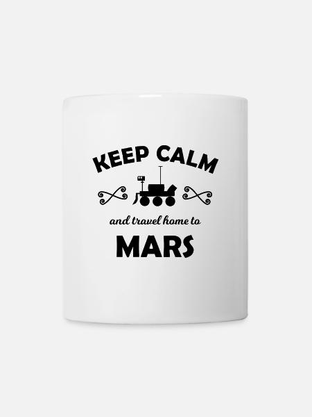 Die Entdecker des Mars - Tasse - Weiß