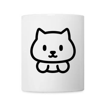 Katze - Tasse - Weiß - Vorne
