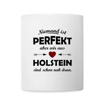Die Heimat in Holstein - Tasse - Weiß - Vorne