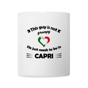 Reise auf die Insel Capri - Tasse - Weiß - Vorne