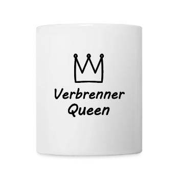 La reine de l’automobile - Mug blanc - blanc - Devant