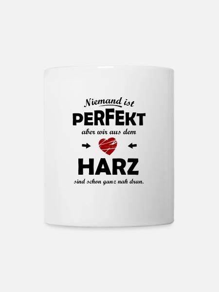 Die Heimat im Harz - Tasse - Weiß