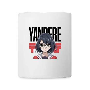 Yandere Simple Woman - Tasse - Weiß - Vorne