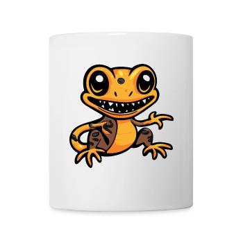 Lizard Halloween Comic Funny - Mug - white - Front