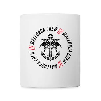 Majorque équipage ancre palmier - Mug blanc - blanc - Devant