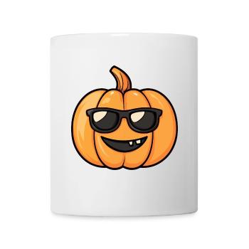 Pumpkin Halloween Autumn Sunglasses - Mug - white - Front