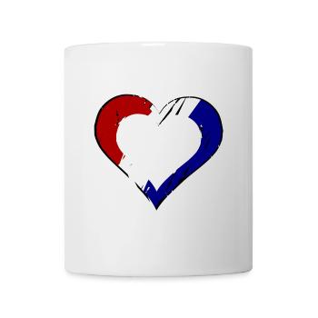 Die Niederländer Liebe - Tasse - Weiß - Vorne