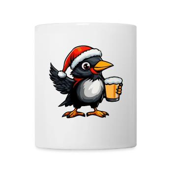 Bière de Noël Raven Crow - Mug blanc - blanc - Devant