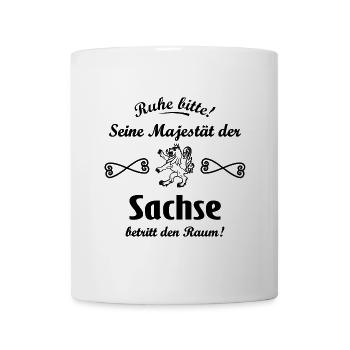 The King of Saxony - Mug - white - Front