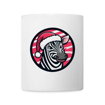 Zebra Christmas Animal - Mug - white - Front