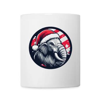 Mammoth Christmas Animal - Mug - white - Front
