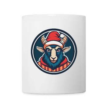 Mountain Goat Christmas Animal - Mug - white - Front