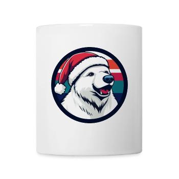Polar Bear Christmas Animal - Mug - white - Front