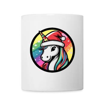 Unicorn Christmas Animal - Mug - white - Front