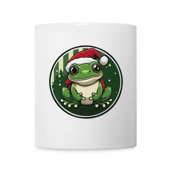 Frog Christmas Animal - Mug - white - Front