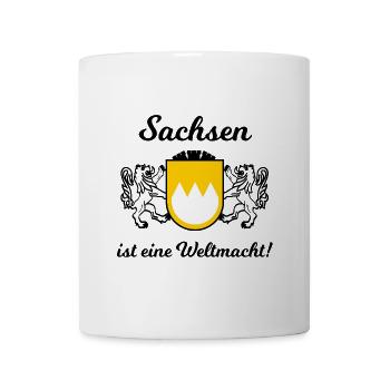 The fans from Saxony - Mug - white - Front