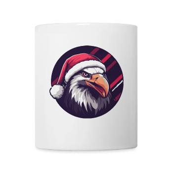 Harpie oiseau animal de Noël - Mug blanc - blanc - Devant