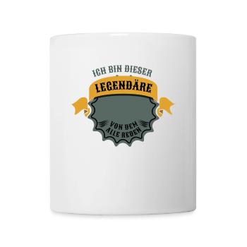 Legendäre personalisierte Geschenke - Tasse - Weiß - Vorne