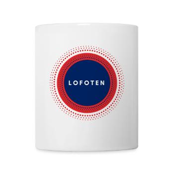 Îles Lofoten en Norvège - Mug blanc - blanc - Devant