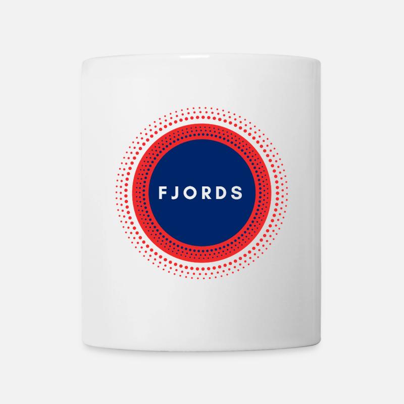 Fjords norvégiens - Mug blanc - blanc