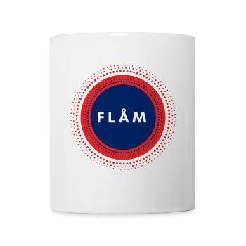 Flam Norwegen - Tasse - Weiß - Vorne