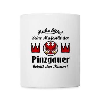 Der lustige Pinzgauer - Tasse - Weiß - Vorne
