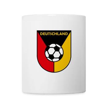Der König Fußball - Tasse - Weiß - Vorne