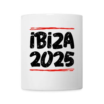 Ibiza 2025 Spruch - Tasse - Weiß - Vorne