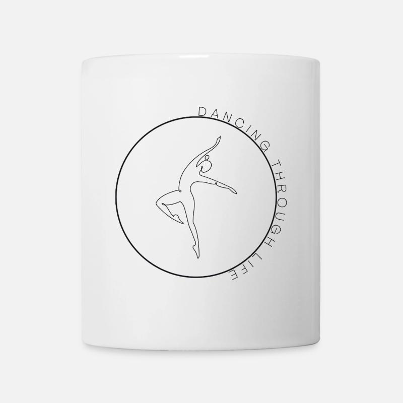 Dancing through life - Mug - white