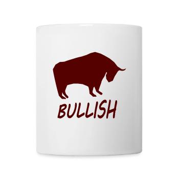 L’investisseur haussier - Mug blanc - blanc - Devant