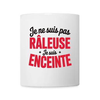 Grossesse Humour Maman Enceinte Raleuse - Mug blanc - blanc - Devant