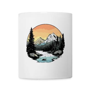 Mountains Nature - Mug - white - Front