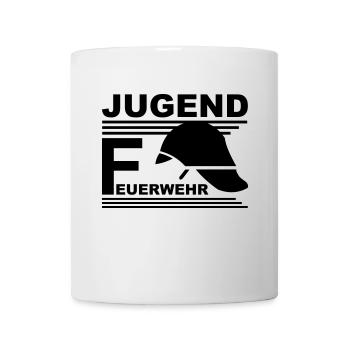 Youth Fire Helmet - Mug - white - Front