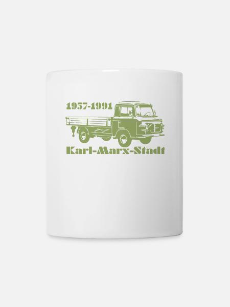 Barkas Pritsche - Tasse - Weiß