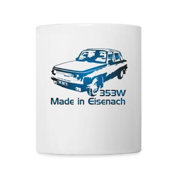 Wartburg w353 Made in Eisenach - Tasse - Weiß - Vorne