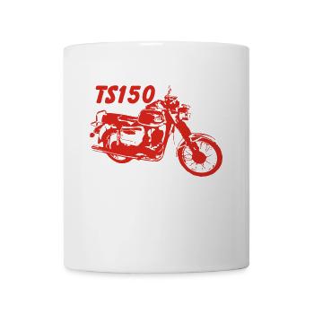 MZ TS150 - Tasse - Weiß - Vorne