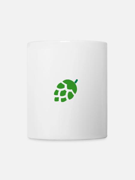 Hopster (Biertrinker) - Tasse - Weiß
