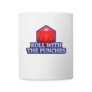 Roll With The Punches - Mug - white - Front