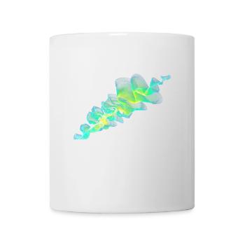 grüne Welle - Tasse - Weiß - Vorne
