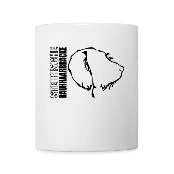 STEIRISCHE RAUHHAARBRACKE PROFIL - Tasse - Weiß - Vorne